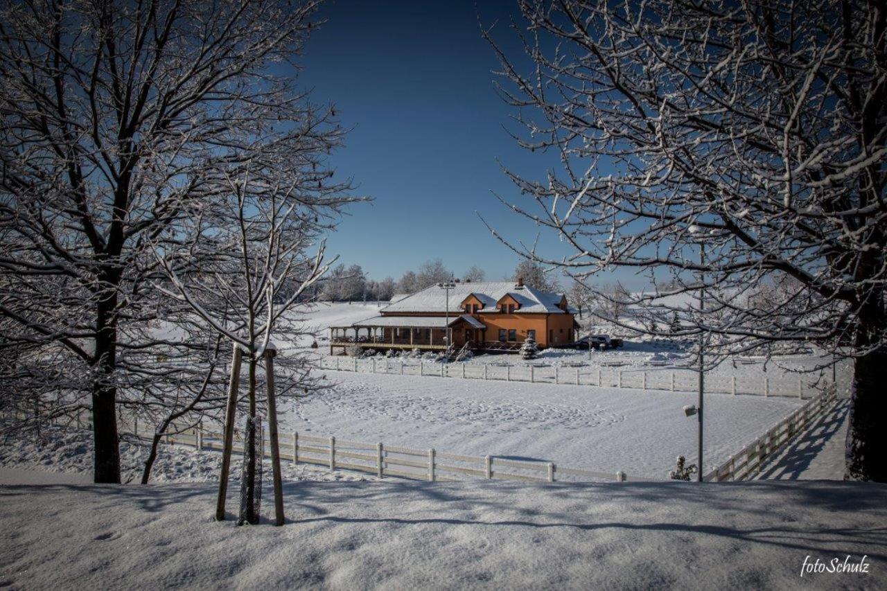 Hotel Horse Riding - Jezdecky Areal Trsice ภายนอก รูปภาพ