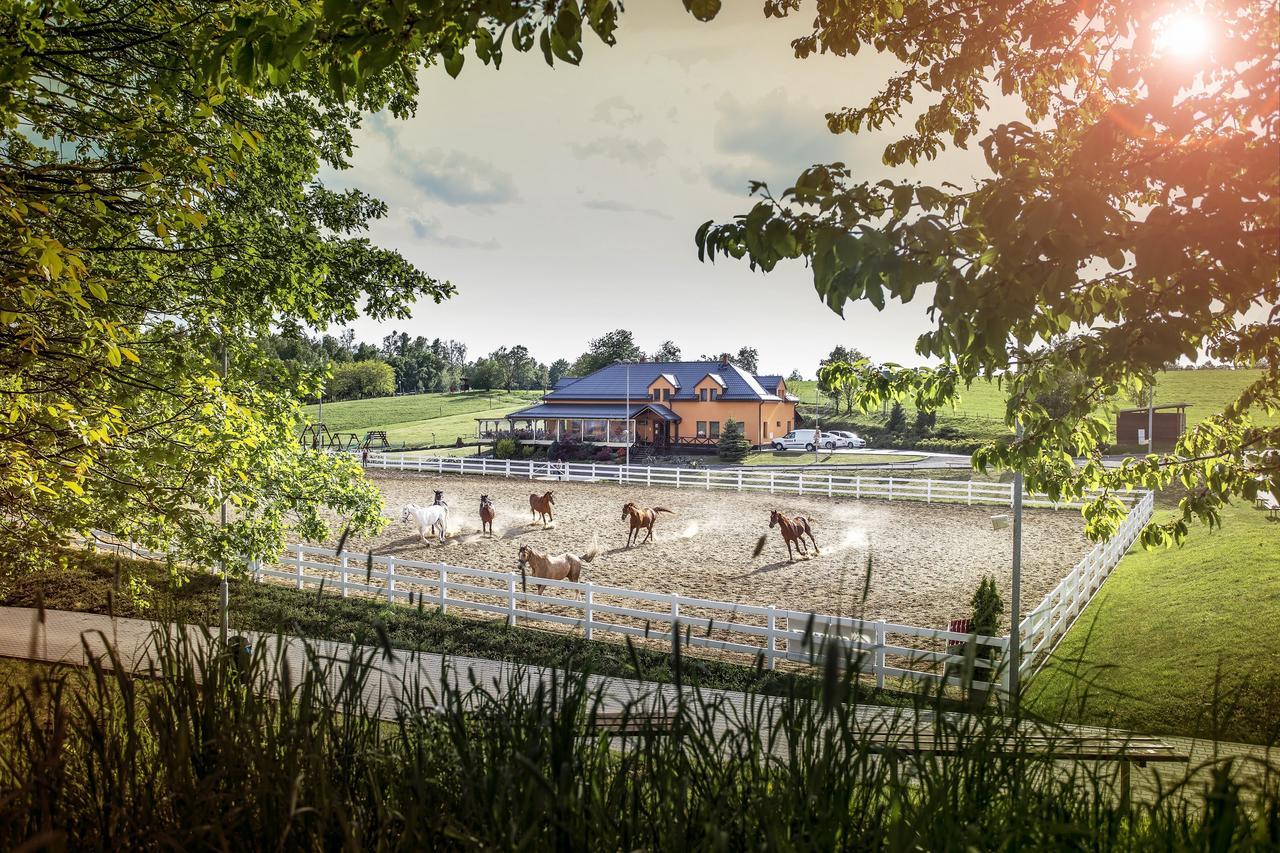 Hotel Horse Riding - Jezdecky Areal Trsice ภายนอก รูปภาพ