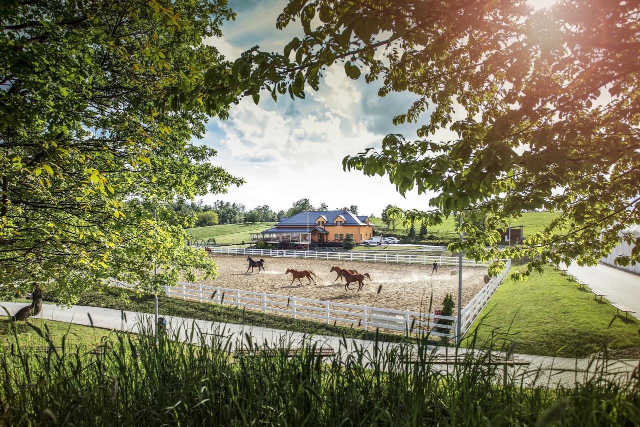 Hotel Horse Riding - Jezdecky Areal Trsice ภายนอก รูปภาพ